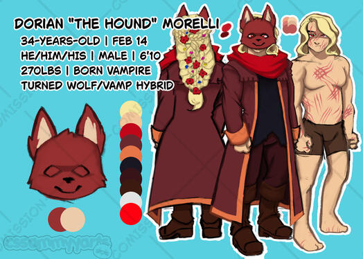 $30 Character Ref Sheet